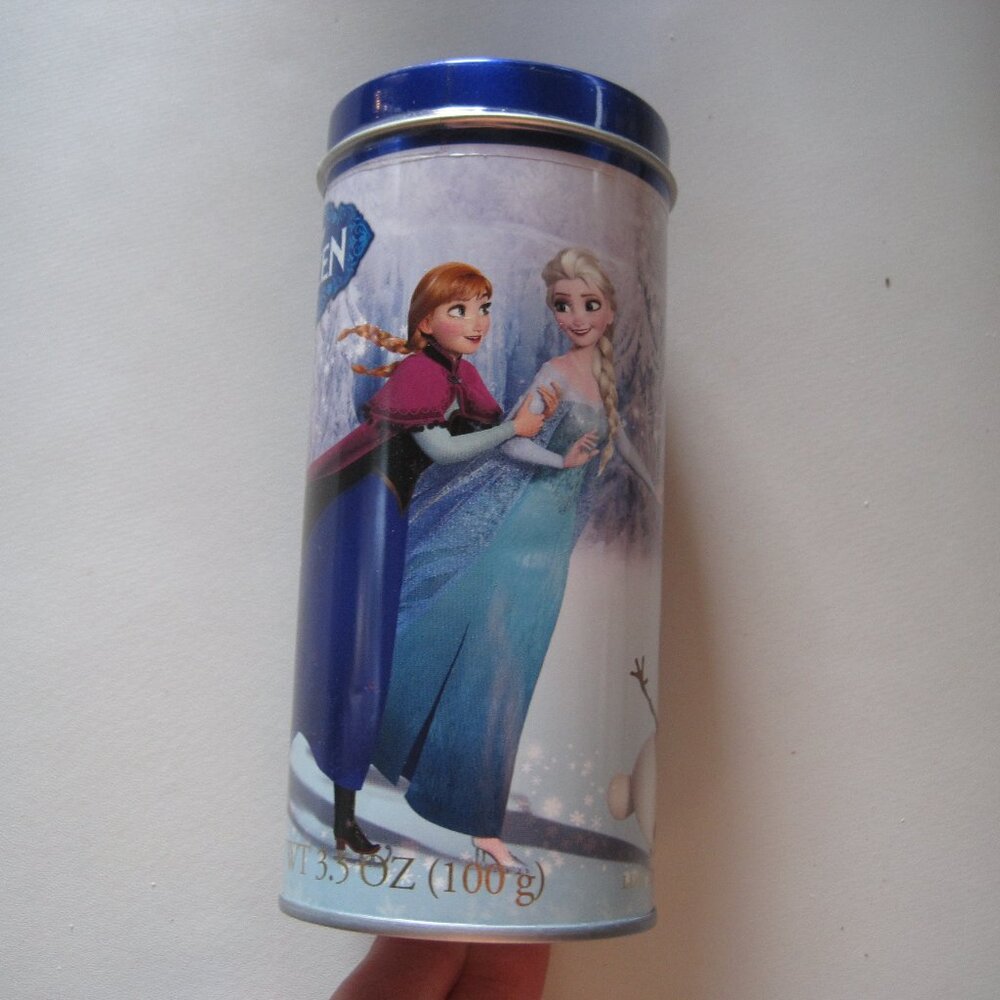 Royal Dansk Cookie Tin Disney Frozen Limited Holiday Edition Anna & Elsa
